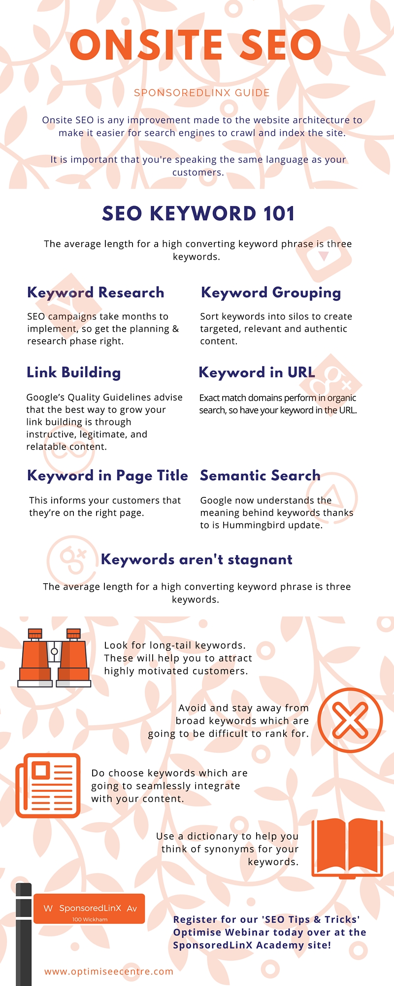 Onsite SEO Infographic